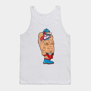 Luchador Loco (Crazy Wrestler) Tank Top